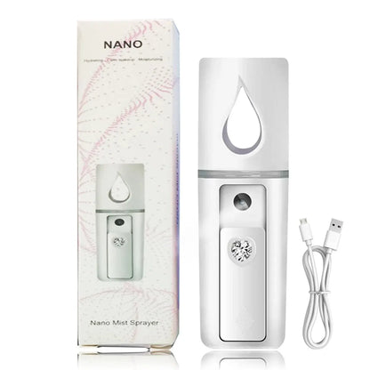 1PCS/3PCS 20ml Face Steamer Air Humidifier Facial Sprayer Nebulizer Hydrating Anti-aging Nano Wrinkle Women Beauty Skin Care