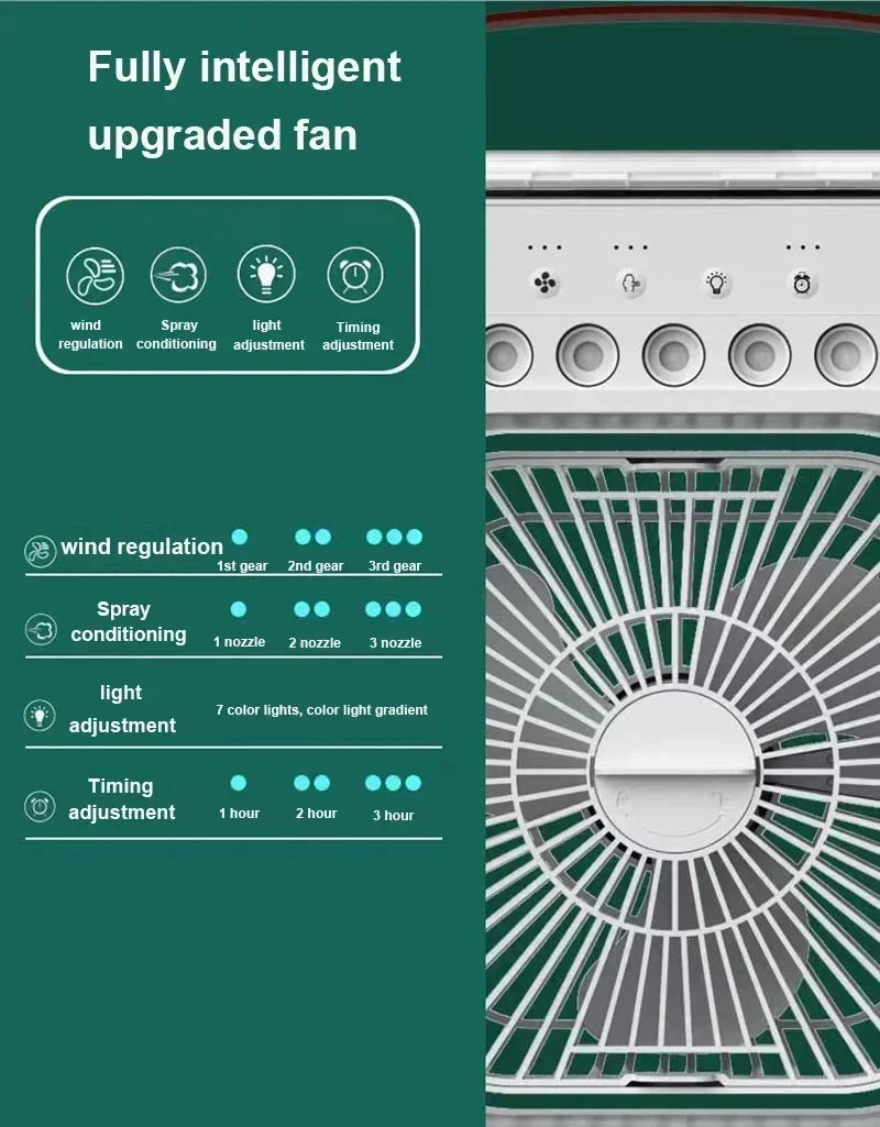 Portable air conditioner 3 in 1 fan