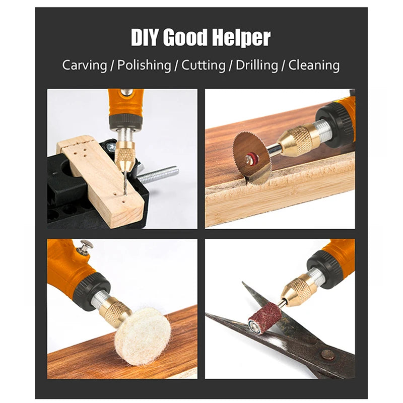 Mini Wireless Drill Rechargeable Polishing Machine DIY Mini Rotary Tool USB Engraving Tool Dremel Tool Mini Engravin Machine