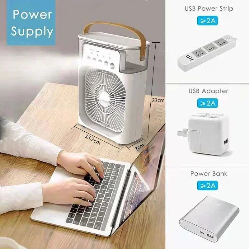 Portable air conditioner 3 in 1 fan
