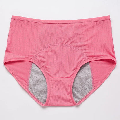 1pcs Women's Physiological Briefs Girl Menstrual Panties Ladies Period Leak Proof Panty Mid Waist Ice Silk Underwear